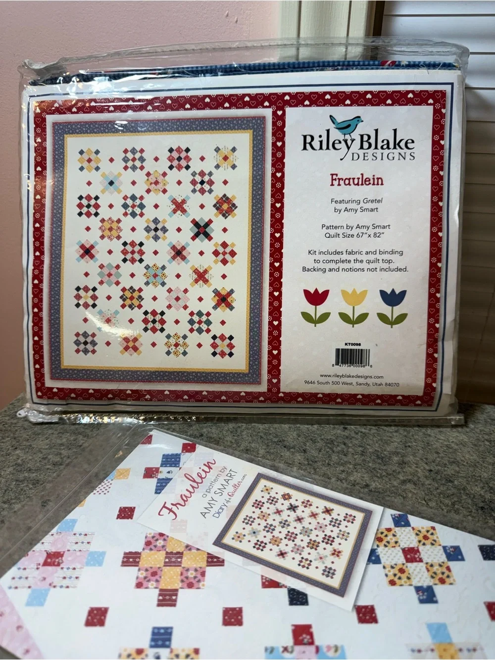 Penny Rose Fabrics Gretel Quilt Kit — Floral Multi Color
